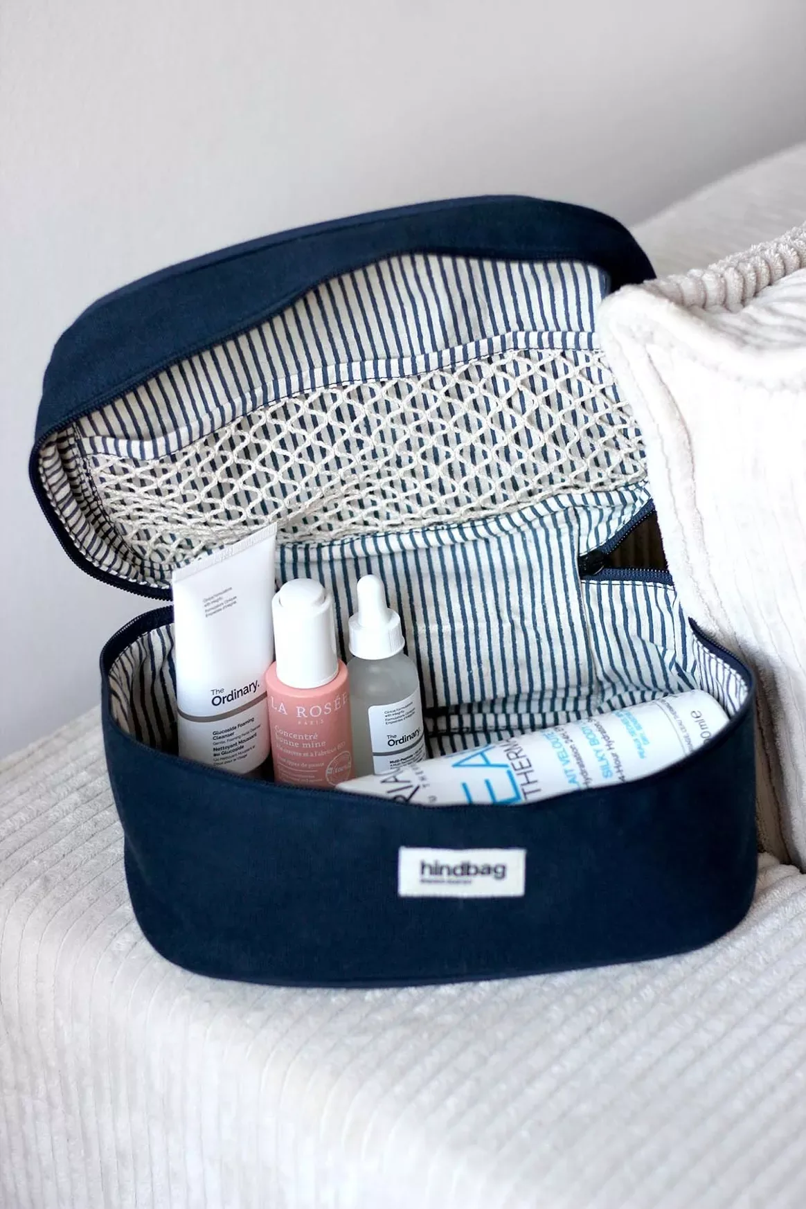 Vanity Gaspard Navy Hindbag