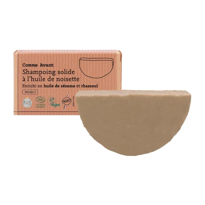 Shampoing solide enrichi en huile de sésame 70g COMME AVANT