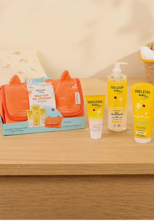 MON KIT DE CHANGE NOMADE WELEDA