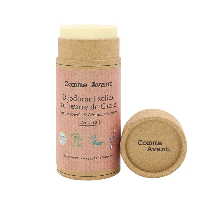 Déodorant solide géranium bourbon & menthe poivrée COMME AVANT