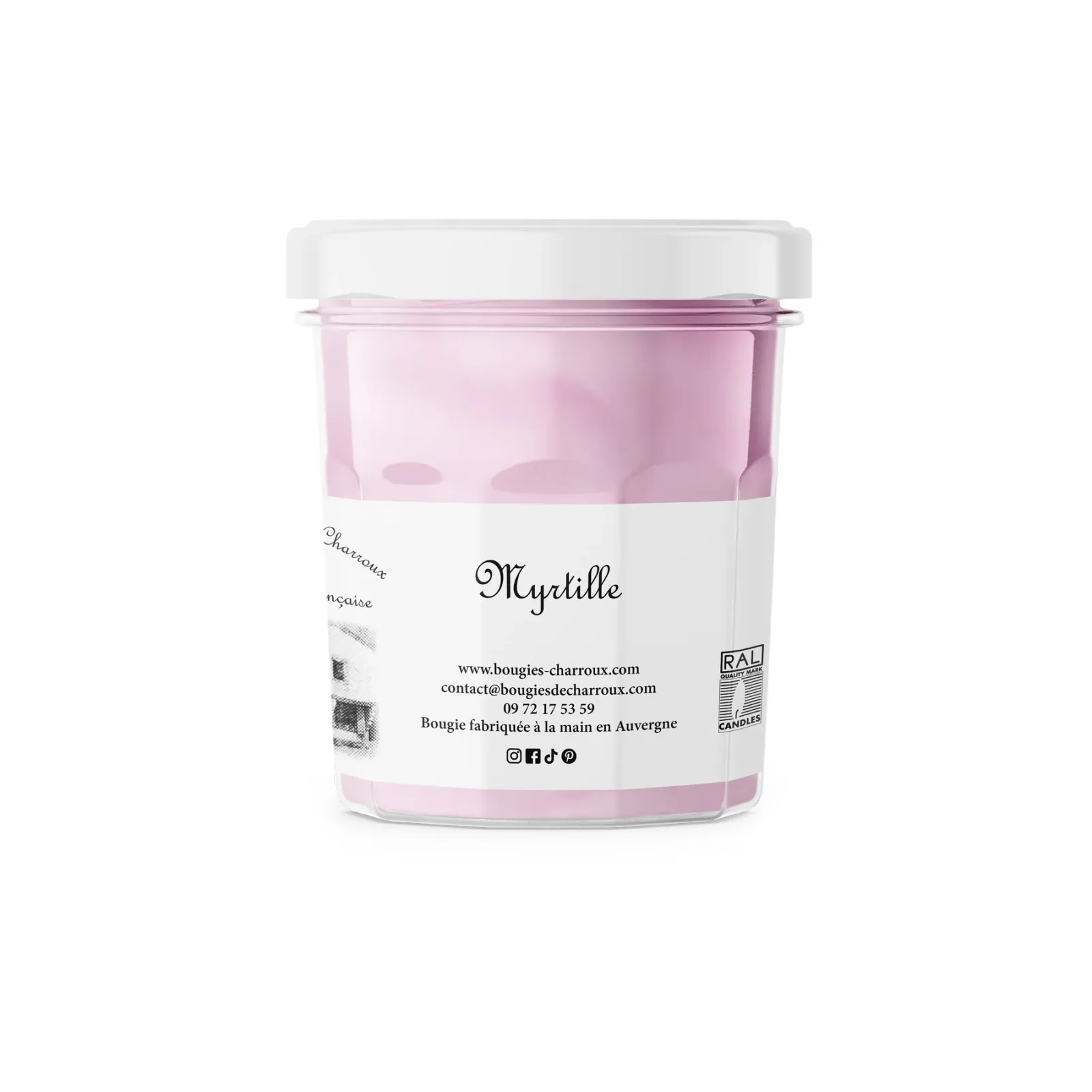 Les Bougies de Charroux Moyen Myrtille